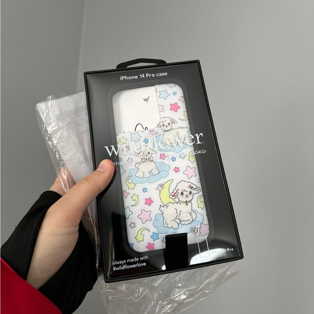 Wildflower IPhone 14 Pro Lullaby Lambs Case